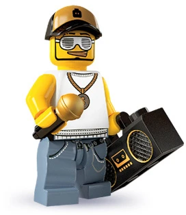 Minifigures 8803-15 Рэппер