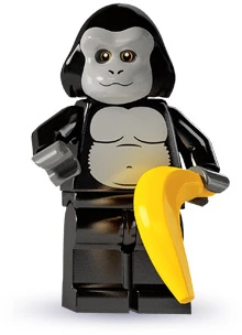 Minifigures 8803-12 Парень в костюме гориллы