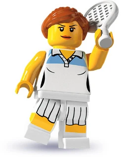 Minifigures 8803-10 Теннисист