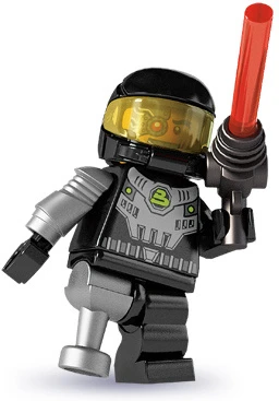 Minifigures 8803-6 Космический злодей