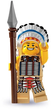 Minifigures 8803-3 Вождь племени
