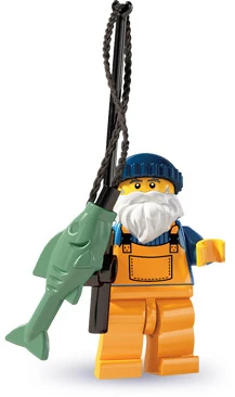 Minifigures 8803-1 Рыбак