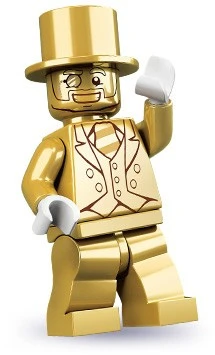 Minifigures 71001-19 Мистер Голд
