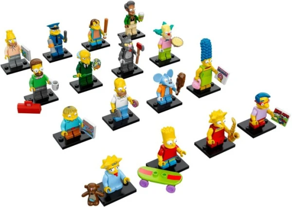 Minifigures 71005-17 Симпсоны. Полная коллекция