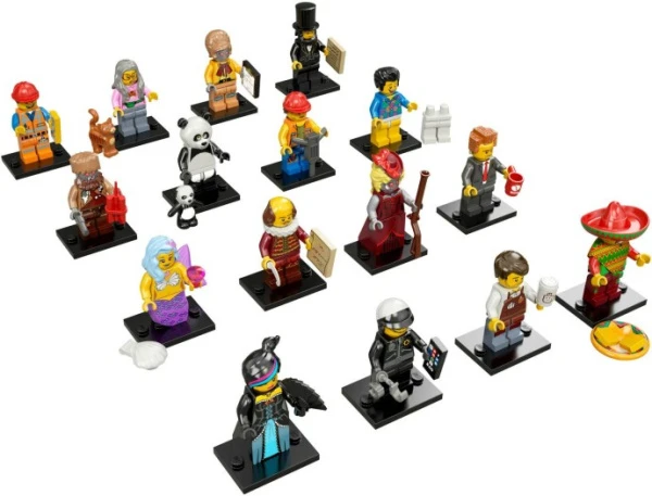 Minifigures 71004-17 Полный набор минифигурок Фильма ЛЕГО