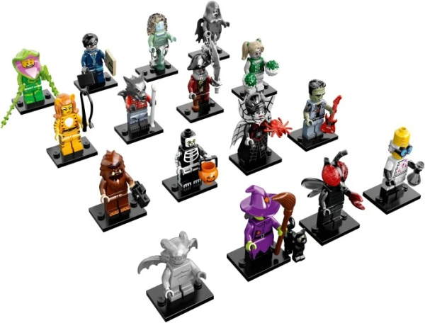 Minifigures 71010-17 Серия 14. Полный набор