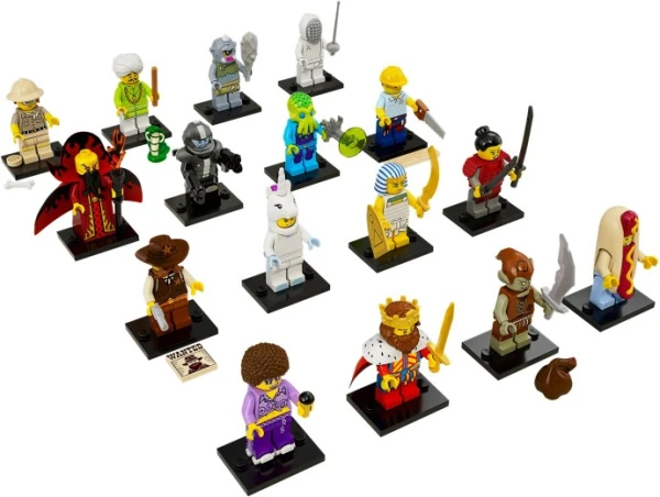 Minifigures 71008-17 Серия 13 полный набор