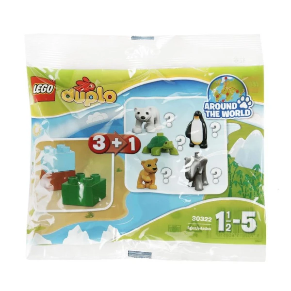 DUPLO 30322-6 Слон из серии Дикая природа