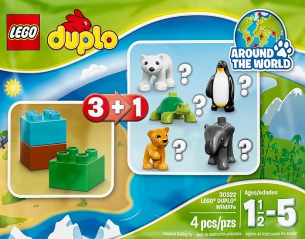 DUPLO 30322-4 Дикая черепаха