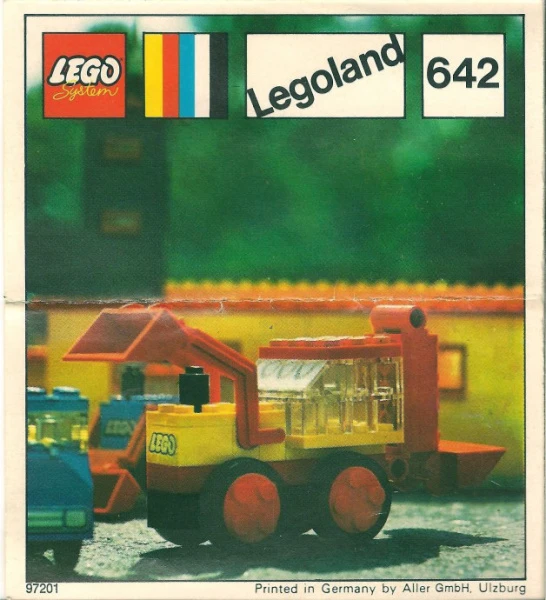 LEGOLAND 642-2 Двойной экскаватор