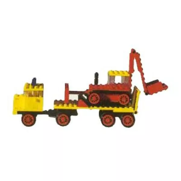 LEGOLAND 376 Low Loader with Excavator