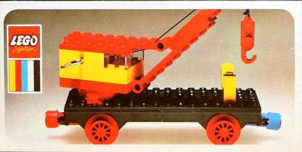 Trains 128-2 База для поезда с кранавозом
