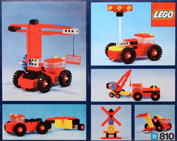 Universal Building Set 810-3 Шестерёнки