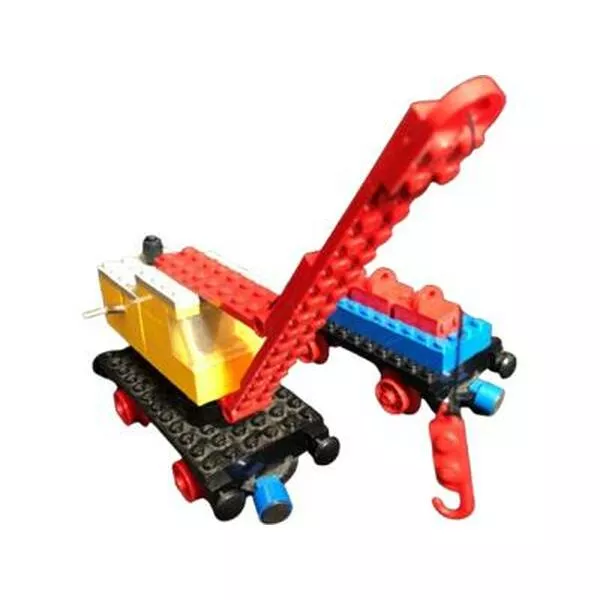 Trains 134 Mobile Crane and Wagon