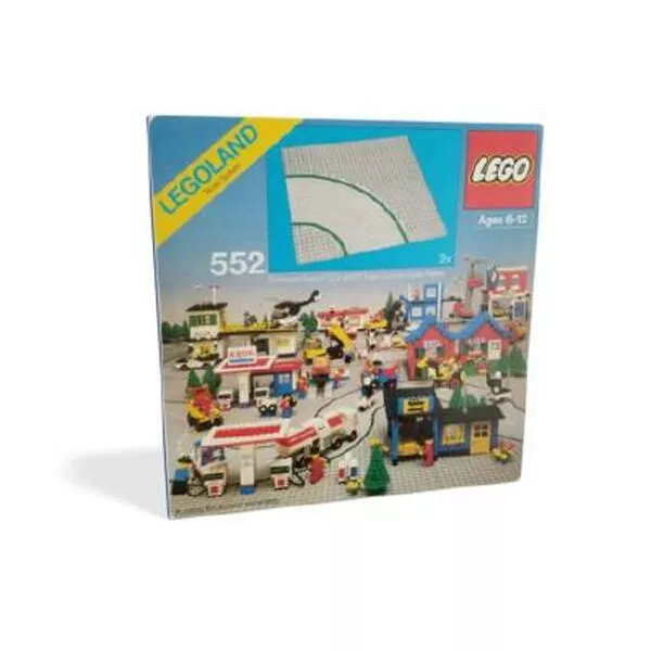 Town 552 Curved Road Plates