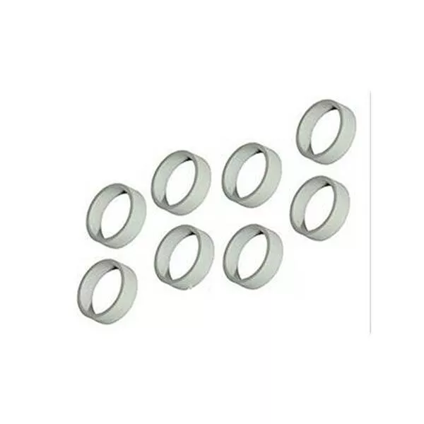 Service Packs 1111 Eight Rubber Rims for Locomotive Wheels