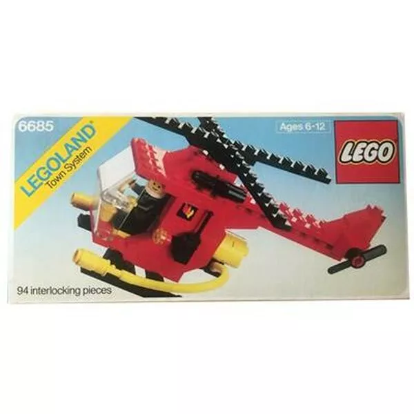 Town 6685 Fire Copter 1
