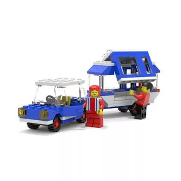 Town 6694 Car with Camper