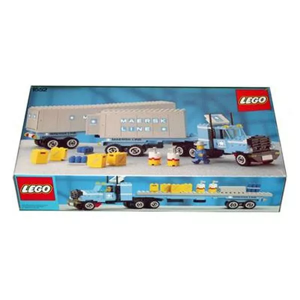 Town 1552 Maersk Truck and Trailer Unit