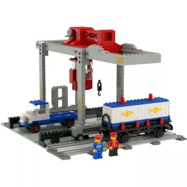 Trains 7823 Container Crane Depot