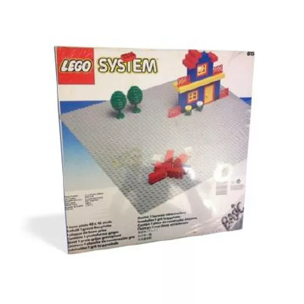 Basic 815 Baseplate, Grey