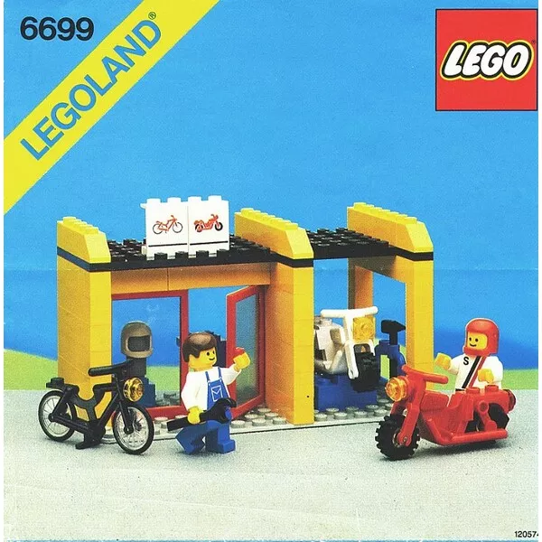 Town 6699 Велосипедная мастерская, городок
