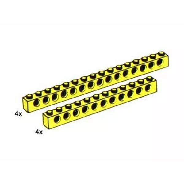 Service Packs 5250 8 Technic Beams Yellow