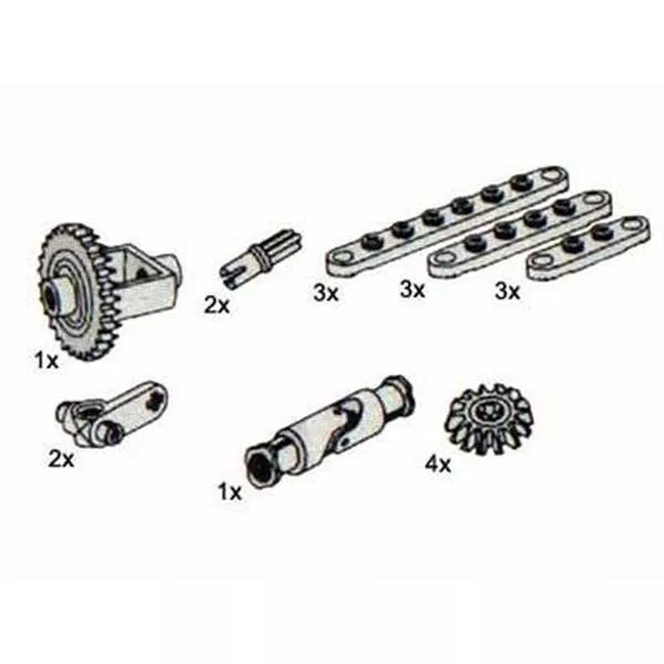 Service Packs 5242 Differential Housing and Steering Elements