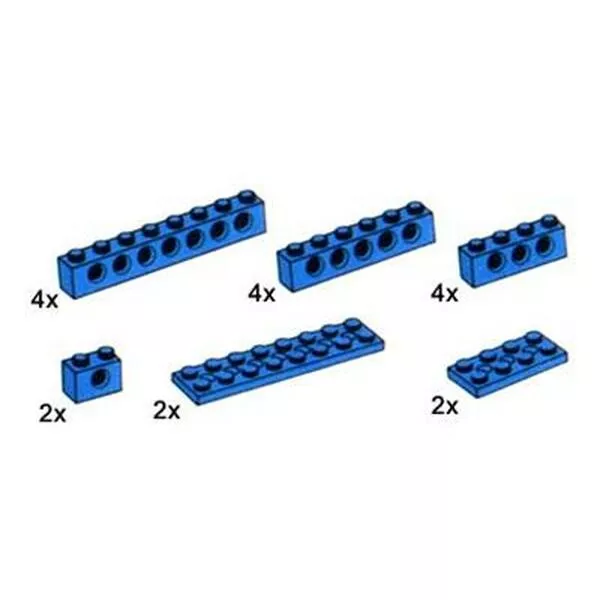 Service Packs 5232 20 Technic Beams and Plates Blue