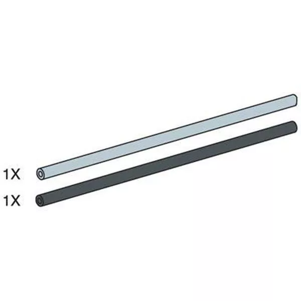 Service Packs 5102 Pneumatic Tube Black and Grey 60 and 100 cm
