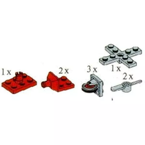 Service Packs 5031 2 Propellers, 3 Nose Wheels and Rotor Unit