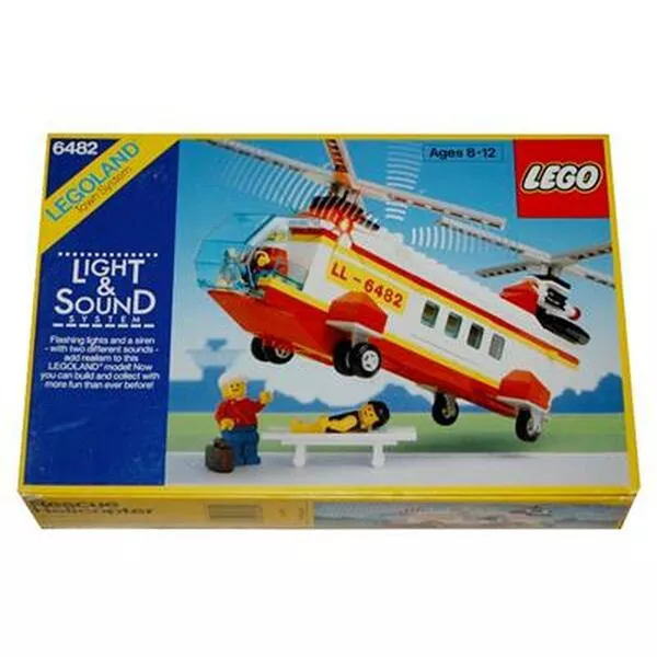 Town 6482 Rescue Helicopter
