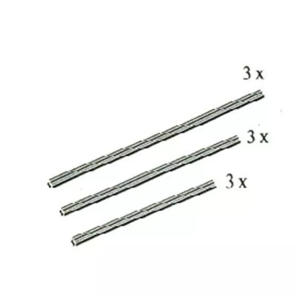 Service Packs 5254 Cross Axles Sizes 8, 10, 12