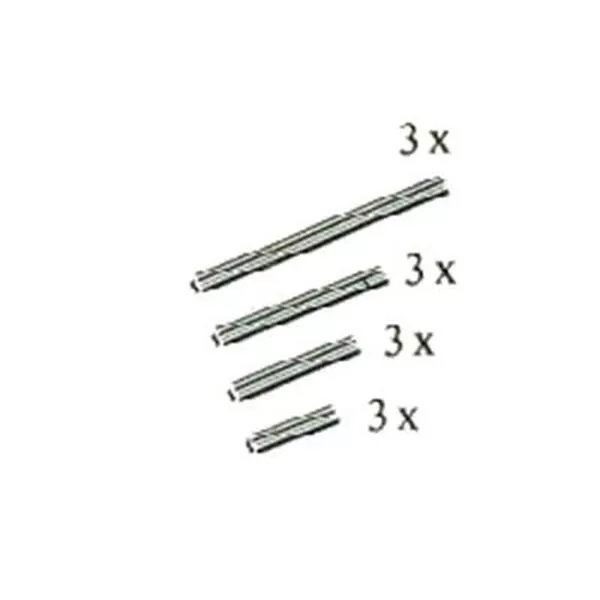 Service Packs 5253 Cross Axles Sizes 2, 3, 4, 6