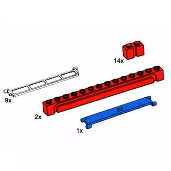 Service Packs 5187 Bricks with Groove, Garage Panels