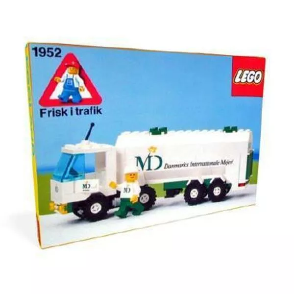 Town 1952 Milk Truck