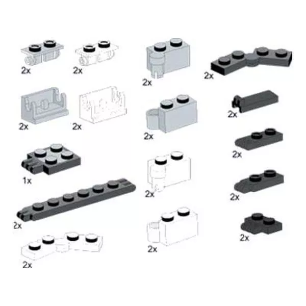 Service Packs 5165 Hinges, Couplings and Tilting Bearings