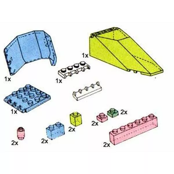 Service Packs 5156 Transparent Bricks