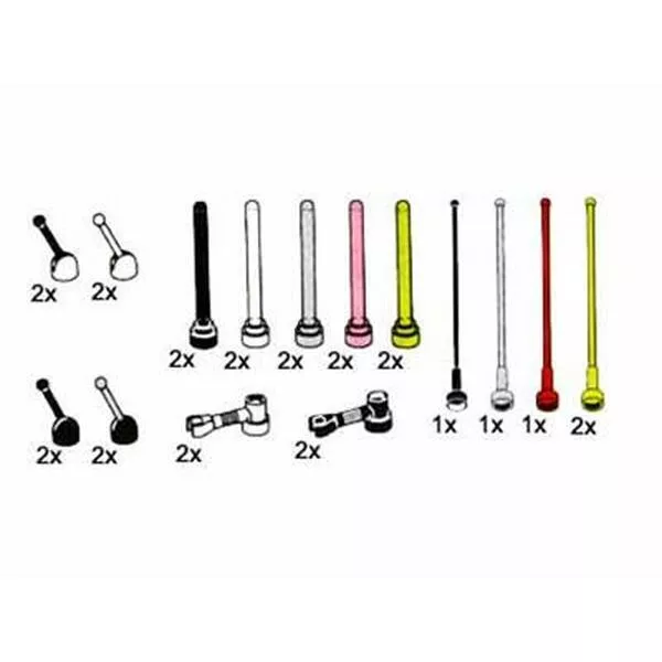 Service Packs 5043 Mini Antennas, Control Sticks and Antennas