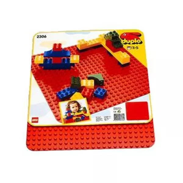 DUPLO 2306 Large Red Building Plate