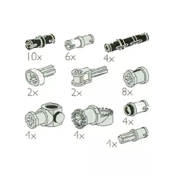 Service Packs 5275 Toggle Joints and Connector Pegs and Rods