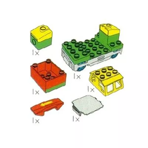 Service Packs 5093 Duplo Battery Train with Polarity Switch