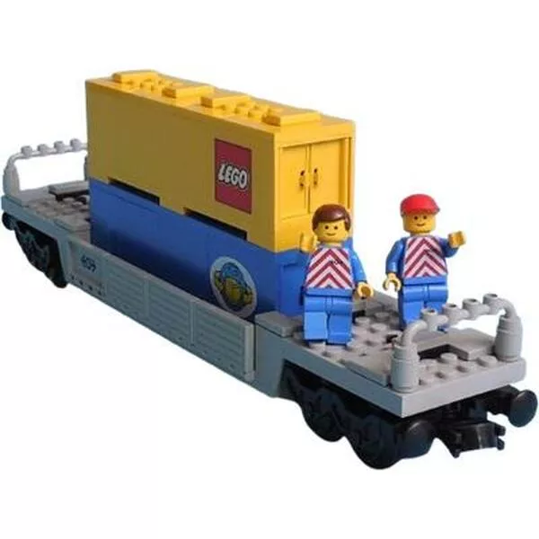Trains 4549 Container Double Stack