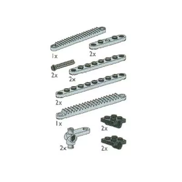 Service Packs 5290 Plates, Gear Racks