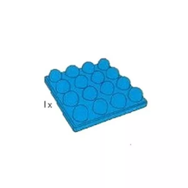 Service Packs 5028 Duplo Primo Plate 4x4 Blue