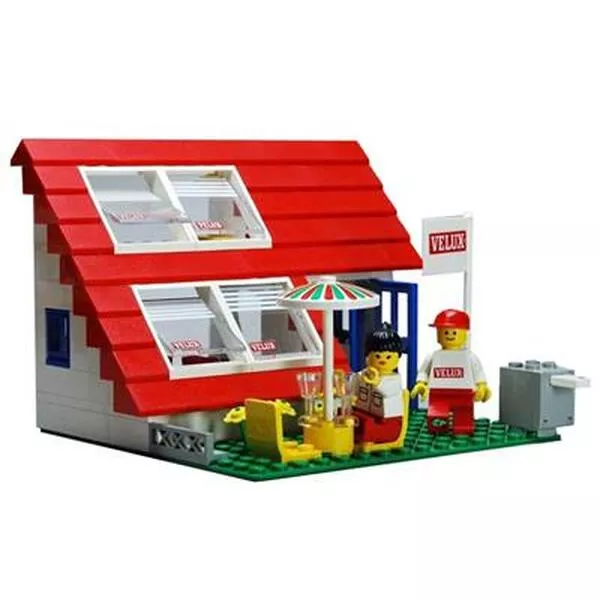 Town 1854 House with Roof-Windows