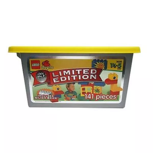 DUPLO 3030 Limited Edition Tub with Silver Brick