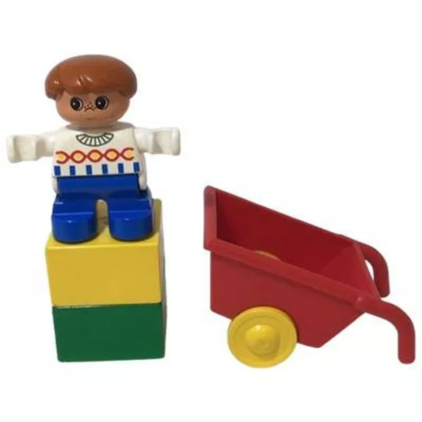 DUPLO 2271 Boy with Barrow