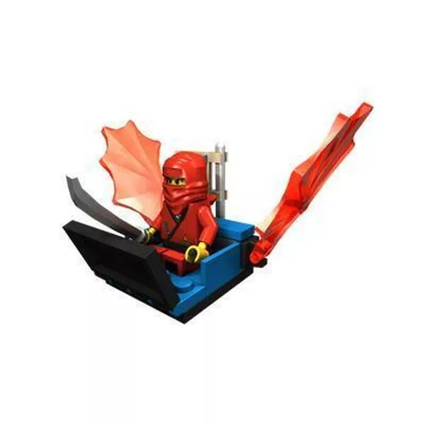 Castle 3074 Red Ninja's Dragon Glider