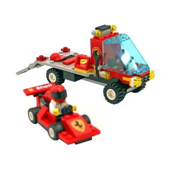 Town 1253 Shell Race Car Transporter